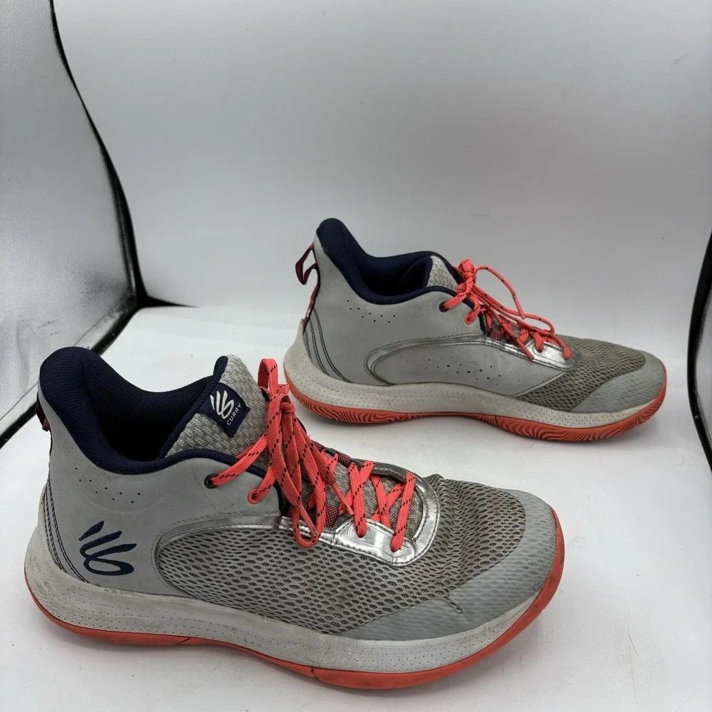 Under Armour Shoes Mens Size‎ 11.5 Steph Curry 3Z6 Basketball Sneakers Gray